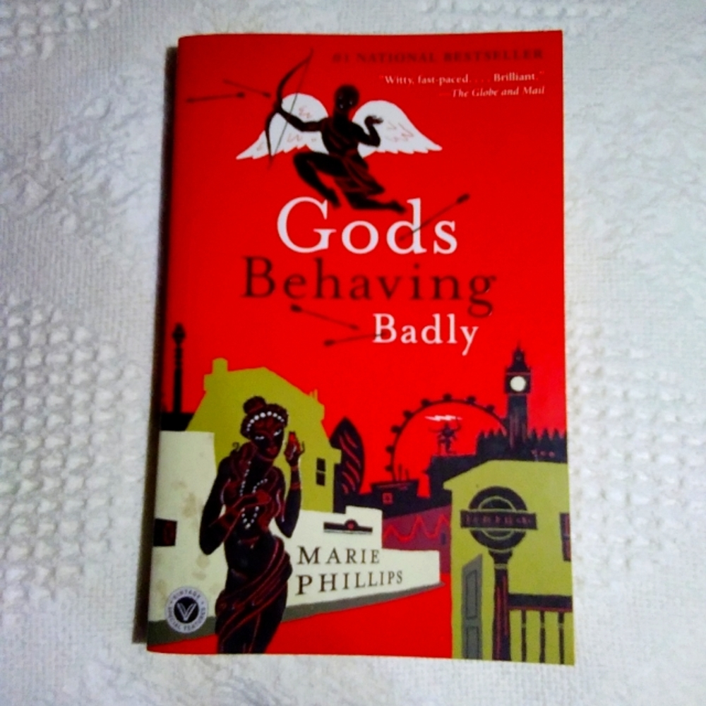 3/$25 'Gods Behaving Badly' Novel by Marie Phillips ~ No.1 National Bestseller